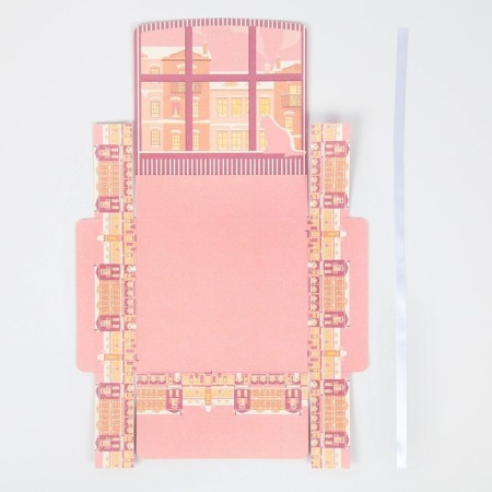 Bearbox Two -way "Pink New Year", 20 x 18 x 5 cm, New Year-8