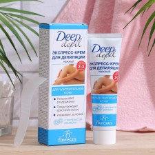 Express cream for Floresan Deep Depil depilation is delicate, for sensitive skin, 100 ml