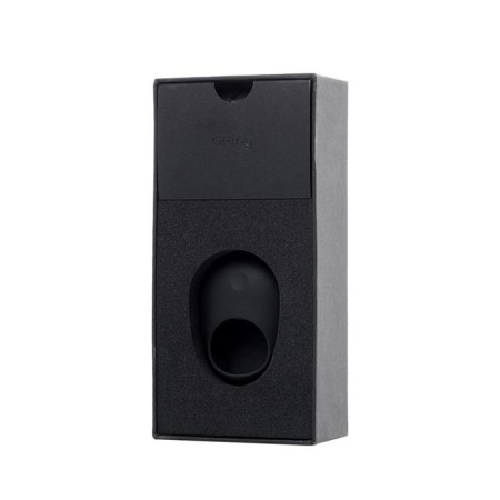 Erective ring on the penis ivita, silicone, black color, 6.5 cm-9