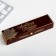Bamboo pen in a wooden case to the "beloved teacher", blue paste, 1.0 mm