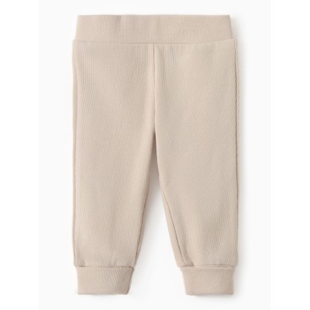 Children's pants Minaku, beige color, height 80-86