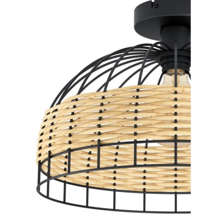 Anwick chandelier, 1x60W E27, black color-1