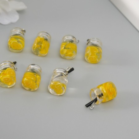 Acrylic Suspension "Cocktail. Lemon" 1.8x1.1x1.1 cm-2