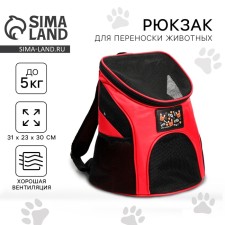 Backpack for carrying animals 
