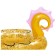 Circle for swimming Glitter Seahorse Swim Ring, 115 x 104 cm, 36305