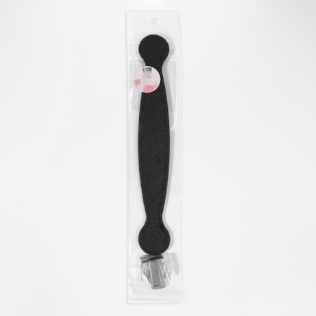 Handle for a bag, 2 fasteners for a puncture, 22 × 3 × 0.4 cm, black/silver color-7
