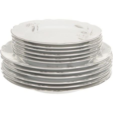 Dining Service 6/25 Constance, decor "Silver ears, platinum laying", 25 items-8