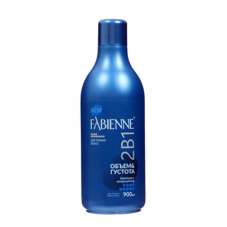 Fabienne 2 shampoo in 1 volume and density, 900 ml
