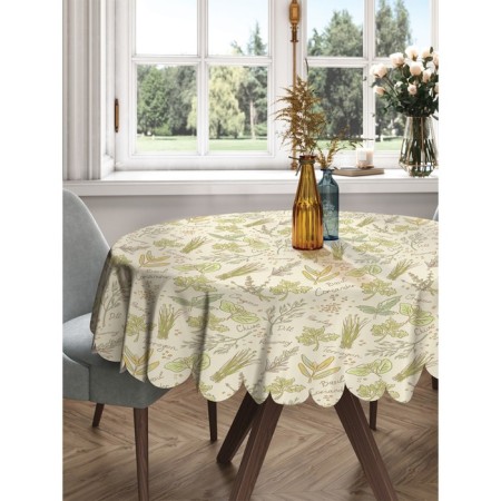 Photo scatter round, size 150x150 cm, Saten