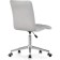 Computer chair ATV metal/velor, chrome/light gray 42x57x86 cm