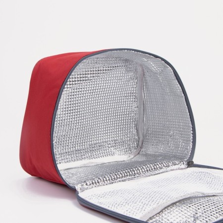 Thermo -mosuma with a zipper 7 l, the color is red-2