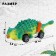 Set of inertial machines Dino, 4 pieces