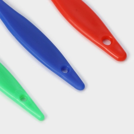 A set of confectionery brushes of Dolyan Rainbow, 3 pcs-3