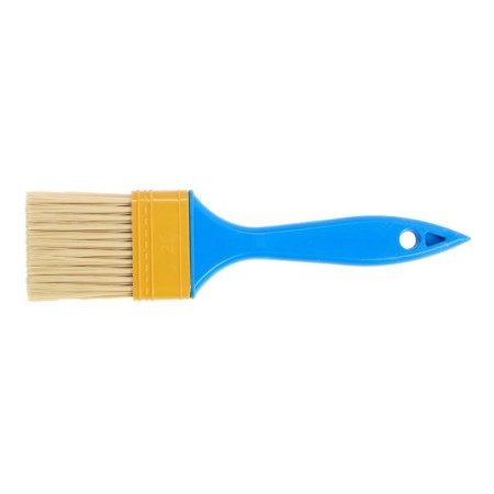 Brush flat promo, artificial bristles, plastic handle, 2 ", 50 mm-3