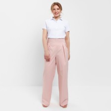 Women's pants minku: enjoy color pink, size 52