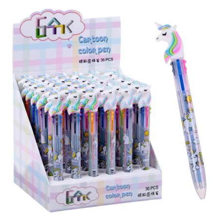 Ballic handle, automatic "unicorn", 6-colored (barcode on a piece)-3
