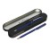 Switching handle, 0.7 mm, BrunovisConti Palermo, Blue rod, metal case Soft Touch Blue, in case