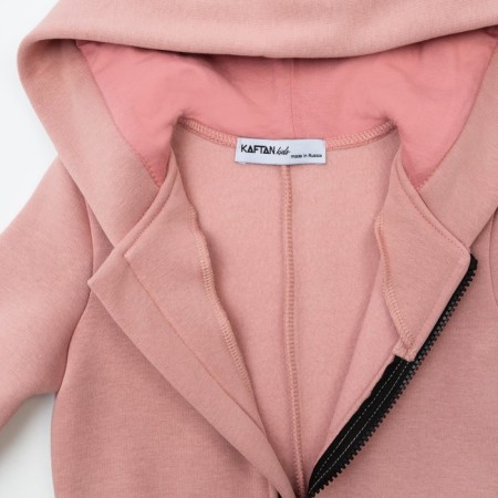 Комбинезон детский с начёсом KAFTAN "Basic line" р.26 (80-86), розовый-11