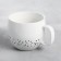 Ceramic mug XXL "Super Mom", 600 ml, white color