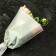 Package Flower cone, white, 28x9x44cm ± 1cm