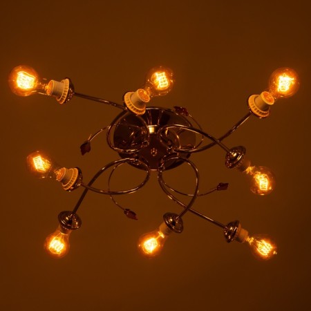 Briana chandelier BP 8x40W E27 Gold Model: 2800087-2
