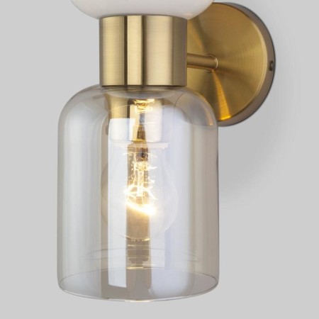 Bra Tandem, 2x60W E27, brass color-2