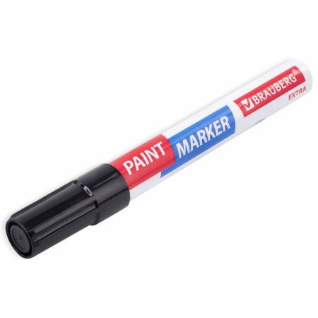 Marker-color (lacquer) 4.0 Brauberg Extra, reinforced nitro-base, alum, black 151979-10