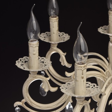 Aurora chandelier, size 68x80x68 cm, 480W 8xe14 IP 20-12
