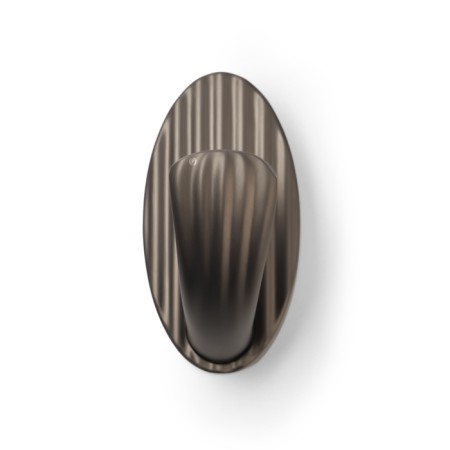Furniture hook cappio sea, one -rod, zinc, color graphite-2