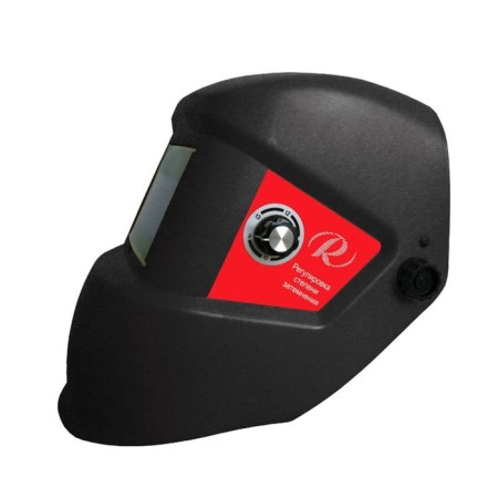 Welding mask "Resanta" MS-5, chameleon, 9-13 DIN, screen 100x60 mm, external adjustment-1