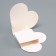 Box for sweets, 10 x 10 x 3 white. Confectionery packaging