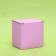 Box under a mug, without a window, pink 12 x 9.5 x 12 cm
