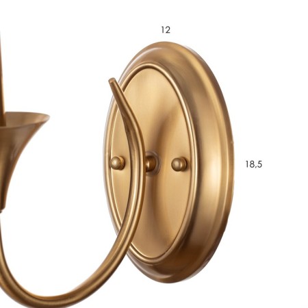 Bra "Trong" 1x40W E14 Brass 23x11x19.5 cm-4