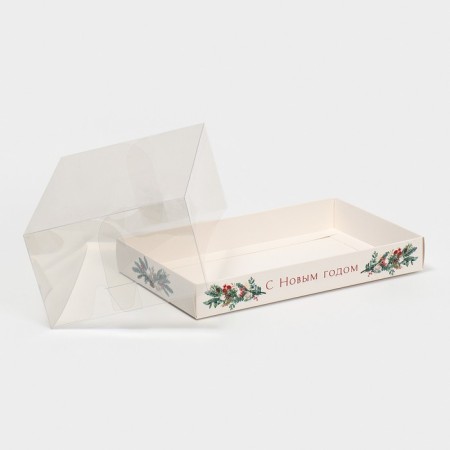 Box for dessert "Frigs", 22 x 8 x 13.5 cm, New Year-2