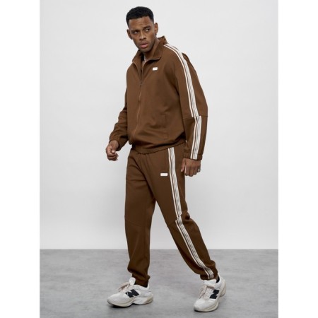 Sports suit men's, size 48, brown color-1