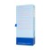 Unrealistic vibrator Satiffyer Embrace Me, silicone, blue color