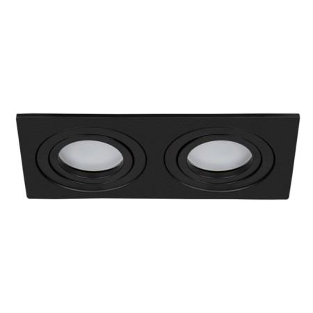 Pointed-built Lamp Tarf A2168PL-2BK, GU10, 2x50 W, 9.2x17.3x2.4 cm, black