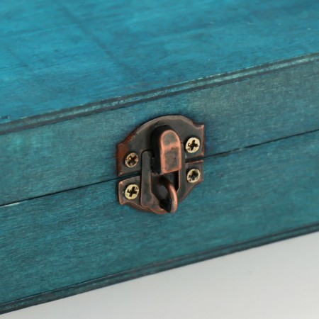 Broken chest "Amadeo" Blue 21.5x8.7x6 cm-1