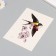 Tattoo on the body Color "Swallow" 26.1x14.6 cm