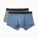 Set of men's panties boxers (2 pcs.), Agave/Denim, river 52 (XL)