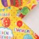 Glossy packaging paper “Happy Birthday!”, 70 x 100 cm