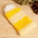 Knitted washcloth "Mitten. Strip", mix, 23x12cm