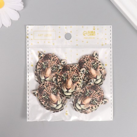 Decor for creativity tree "Leopard" 3.9x3.3x0.3 cm-3