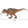 Dinosaurian figure "World of dinosaurs: acroctosaurus", 25 cm