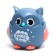 Inertial “owl” toy, in carrying, moves from pressing, color mix