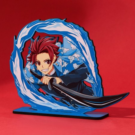 Anime figure "Blade", 14.6 x 11.3 cm, wood-1