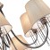 Ceiling EVOLUCE lamp. Sle1118-802-06. Alluria. 6x40 watts, E14, 70x70x43 cm, Black Cherrem