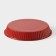 Baking a baking center "Renard. Corrugated circle ”, d = 25 cm, anti -stick coating, red color