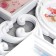 Photo frame plastic in 6 photos 10x15, 12x12 cm "curls" white 31.5x53 cm