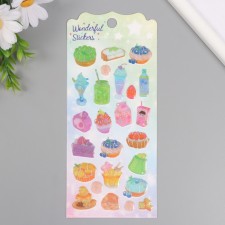 Stickers for creativity plastic 